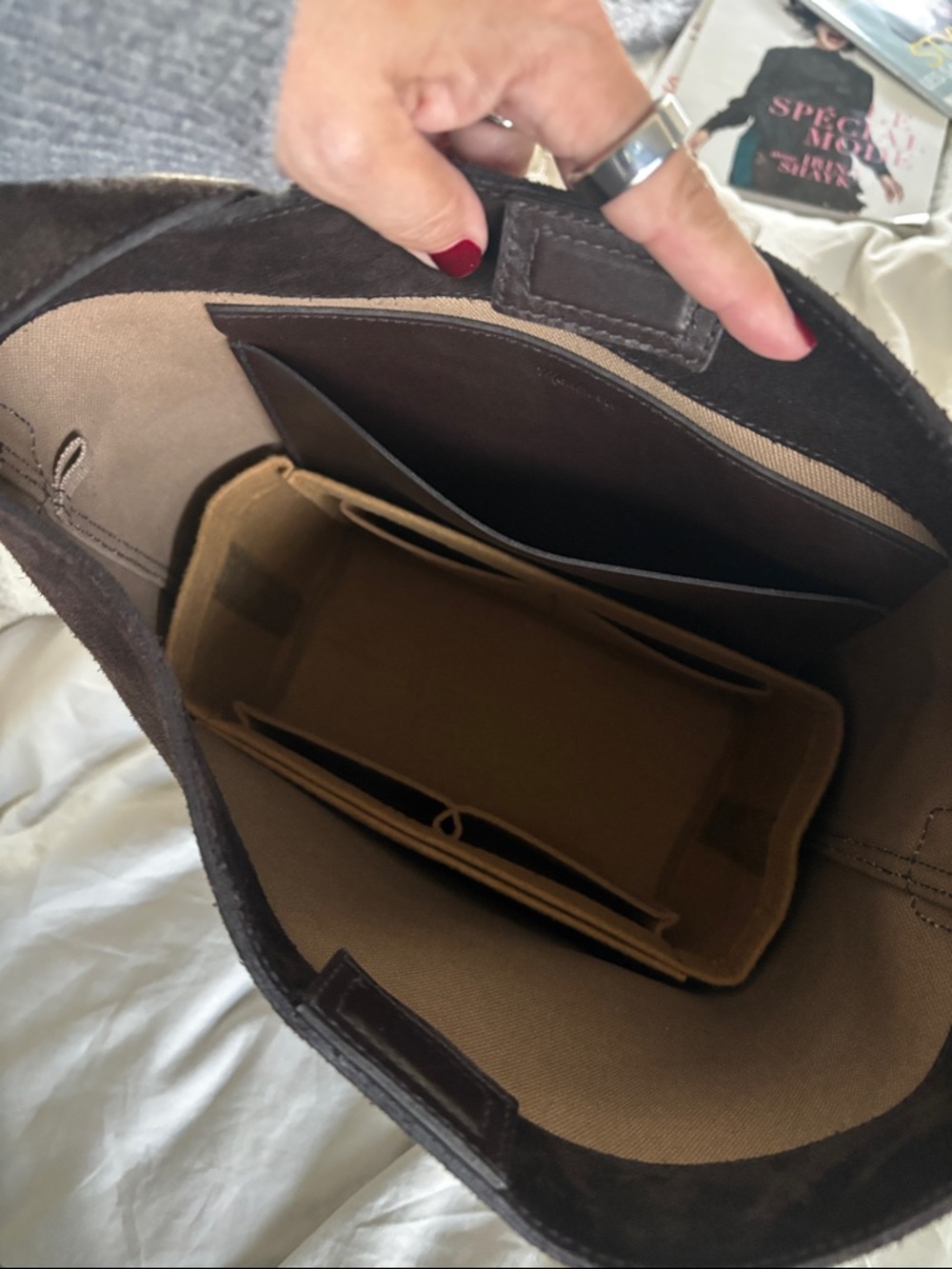 Madewell suede tote - Picture 10 of 10